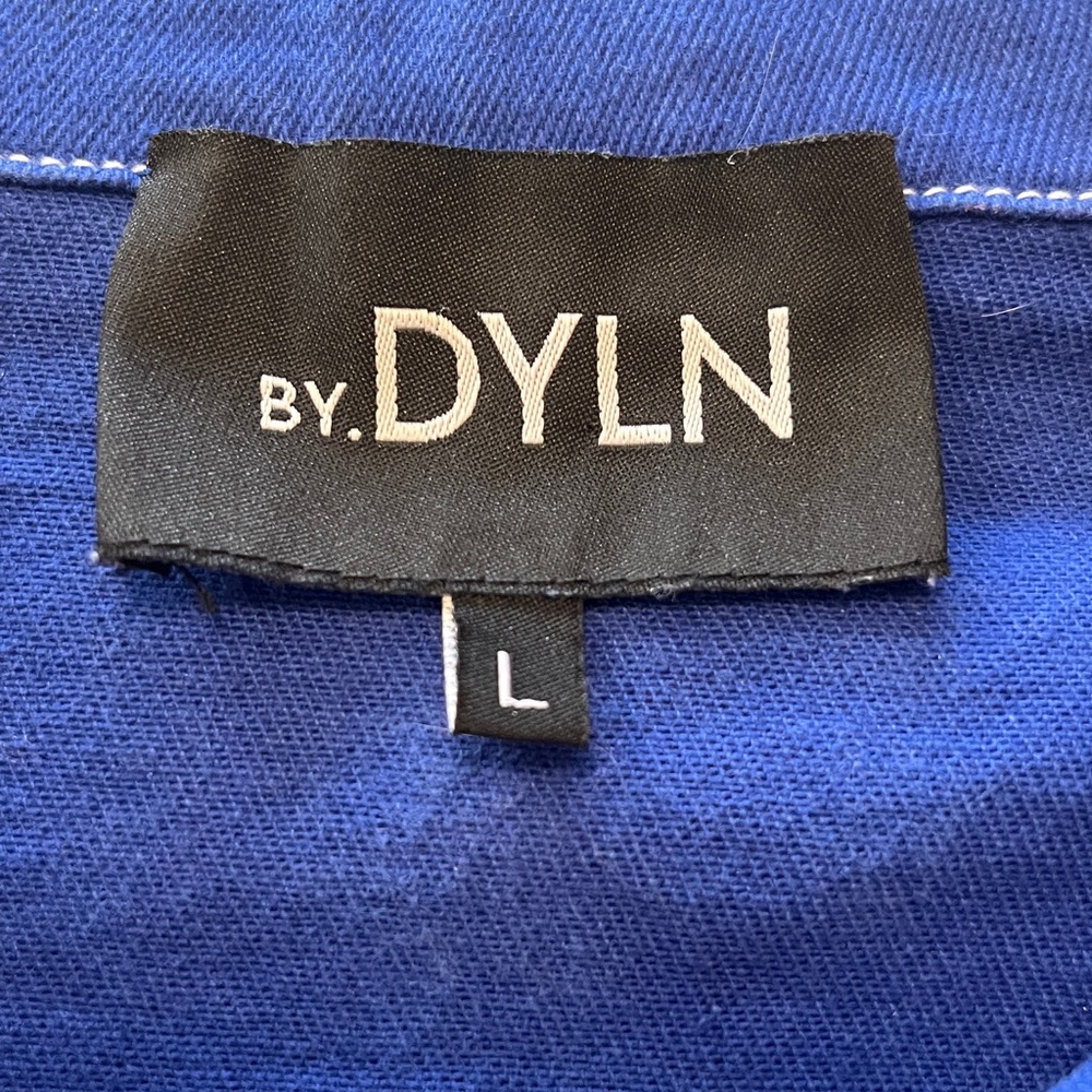 NWOT BY.DYLN Cooper Jacket in Cobalt, which features an oversized fit, Size S - Picture 10 of 12